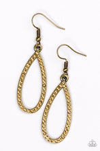 Load image into Gallery viewer, Twilight Shimmer-brass Earrings
