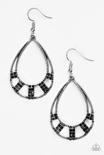 Load image into Gallery viewer, Trillion Dollar Teardrops- BLACK  Earrings
