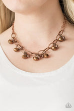 Load image into Gallery viewer, Let&#39;s Get This Fashion Show On The Road - Copper Necklace
