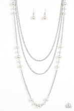 Load image into Gallery viewer, Diva Dilemma- White  NECKLACE
