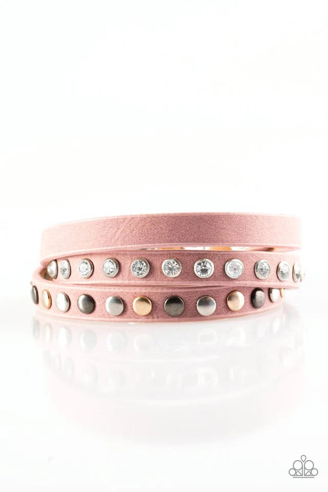 Catwalk Casual - Pink Bracelet