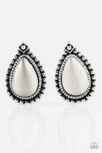 Load image into Gallery viewer, Wouldn't Gleam Of It   -white earring
