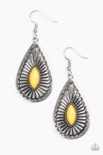 Load image into Gallery viewer, Wild Wilderness- yellow Earrings
