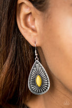 Load image into Gallery viewer, Wild Wilderness- yellow Earrings
