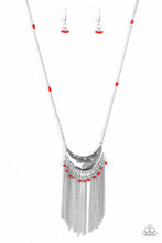 Load image into Gallery viewer, Desert Trance - Red Necklace

