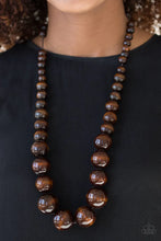 Load image into Gallery viewer, Effortlessly Everglades - Brown Necklace
