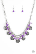 Load image into Gallery viewer, Beachfront Babe - Purple Necklace
