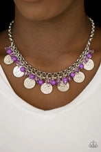 Load image into Gallery viewer, Beachfront Babe - Purple Necklace
