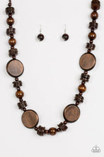 Load image into Gallery viewer, Tiki Tonga -BROWN  Necklace
