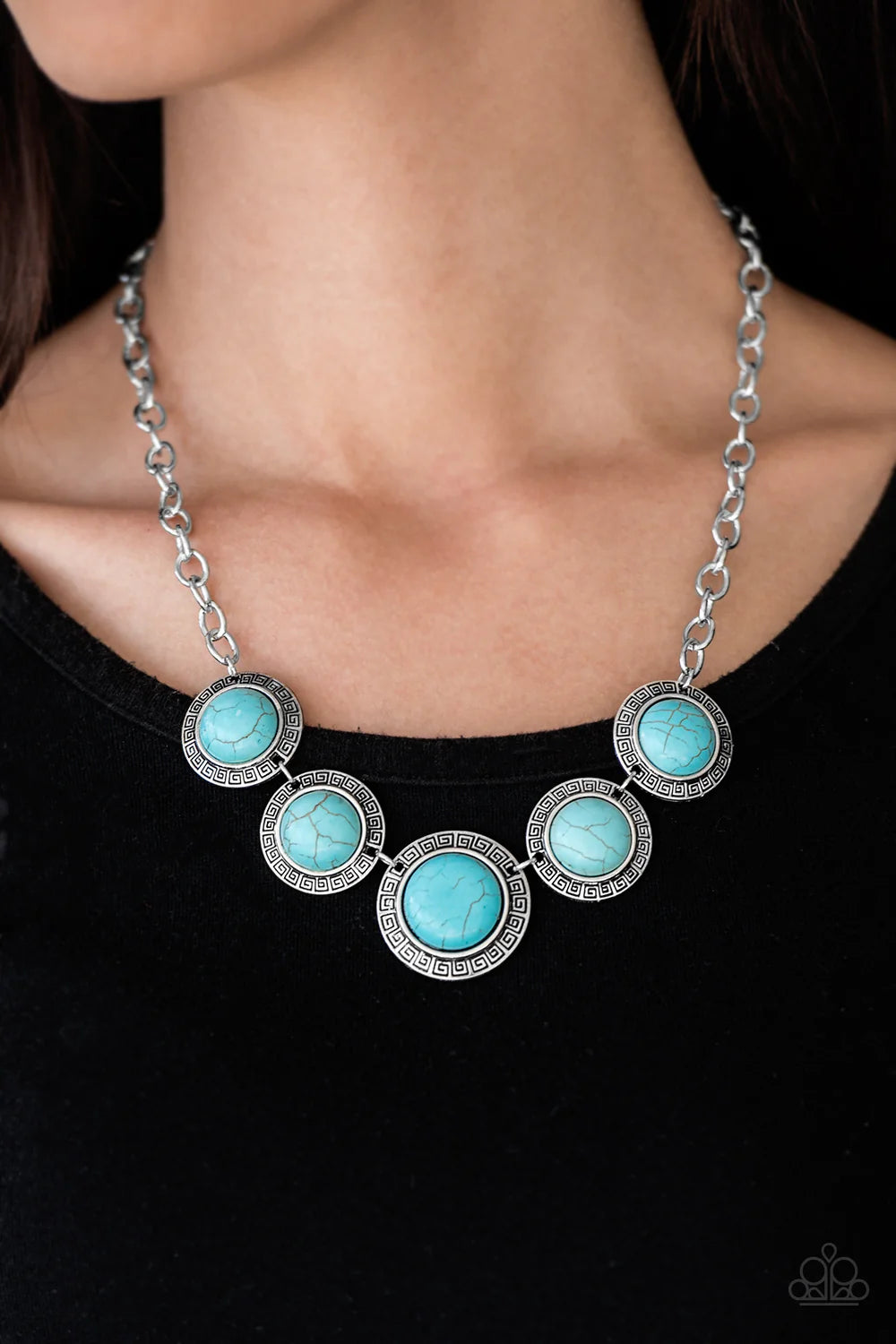 Mountain Roamer - BLUE   Necklace