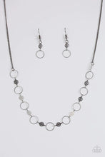 Load image into Gallery viewer, Demurely Dainty  -  Black  Necklace
