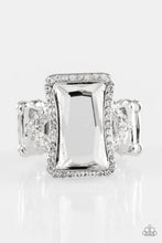 Load image into Gallery viewer, Glamour Icon- WHITE  Ring
