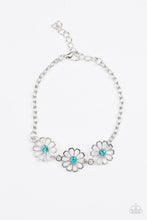 Load image into Gallery viewer, Dancing Daffodils - Blue Bracelet
