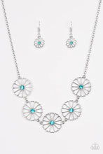 Load image into Gallery viewer, Daffodil Gardens -BLUE Necklace
