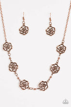 Load image into Gallery viewer, Rosebud Rapture   Gold  Necklace
