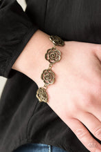 Load image into Gallery viewer, Nip It In The Bud - Brass Bracelet
