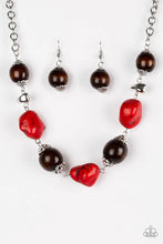 Load image into Gallery viewer, Earth Goddess -Red/Brown Necklace &amp; Gorgeously Grounded SET SOLD TOGETHER (Copy)

