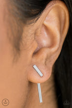 Load image into Gallery viewer, Minimally Maverick- Silver Earring
