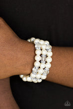 Load image into Gallery viewer, Undeniably Dapper -White Bracelet
