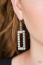 Load image into Gallery viewer, MIRROR MIRROR - WHITE EARRINGS
