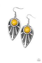 Load image into Gallery viewer, Take A Walk About - Yellow Earring

