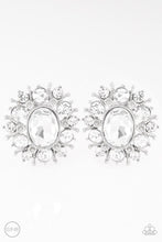 Load image into Gallery viewer, Serious Star Power-  WHITE  CLIP ON Earrings
