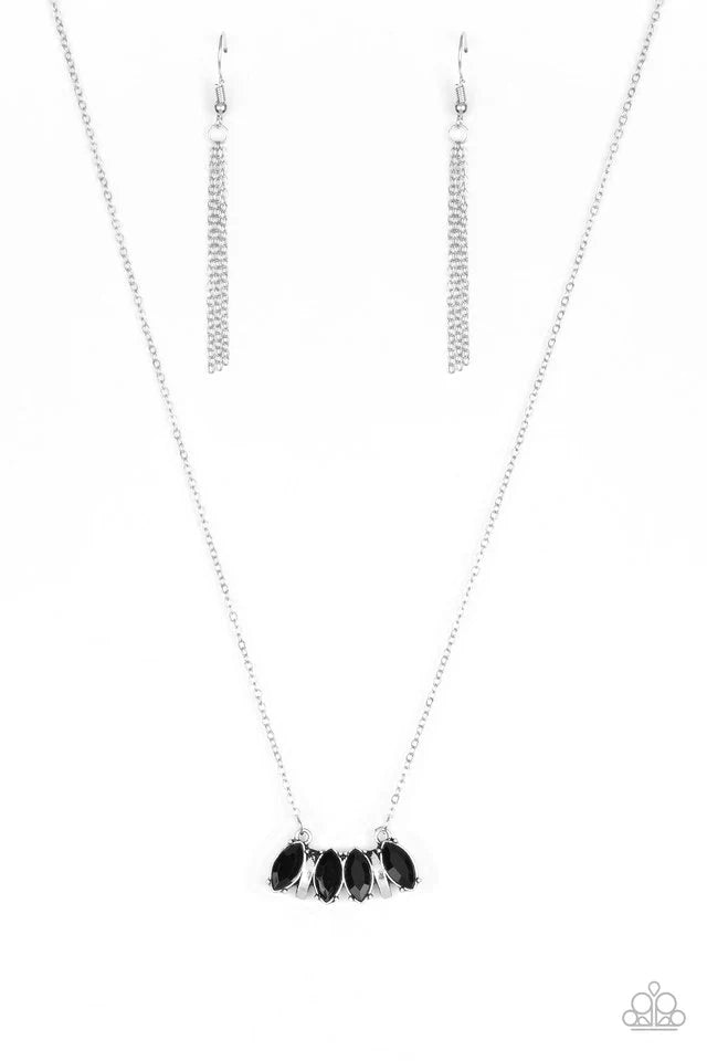 Deco Deca  -  Black Necklace