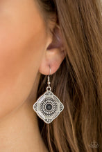 Load image into Gallery viewer, Fierecky Four Corners-Black Earring
