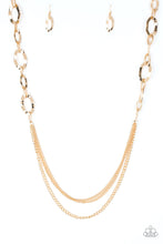 Load image into Gallery viewer, Street Beat -Gold Necklace
