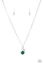 Load image into Gallery viewer, Stylish Square - GREEN Necklace
