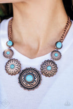 Load image into Gallery viewer, Mayan Marvel - BLUE  Necklace
