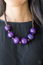 Load image into Gallery viewer, Oh My Miami - Purple Necklace
