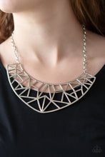 Load image into Gallery viewer, Strike While Haute  -SILVER  Necklace
