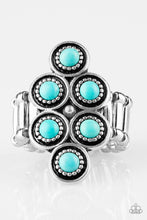 Load image into Gallery viewer, River Rock Rhythm - BLUE Ring

