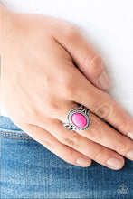 Load image into Gallery viewer, All The Worlds A Stagecoach  - Pink Ring
