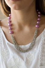 Load image into Gallery viewer, Run Away Bridesmaid - Purple Necklace
