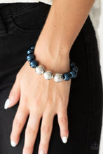 Load image into Gallery viewer, All Dressed Uptown - Blue   BRACELET
