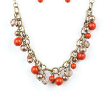 Load image into Gallery viewer, THE GRIT CROWD -Orange  NECKLACE
