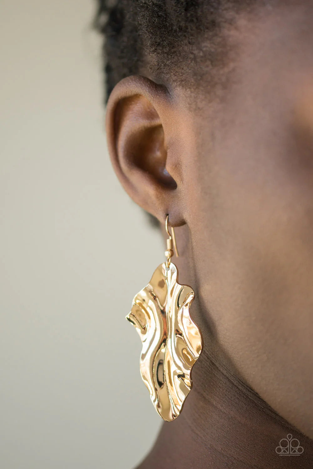 Fall into Fall - GOLD  Earrings