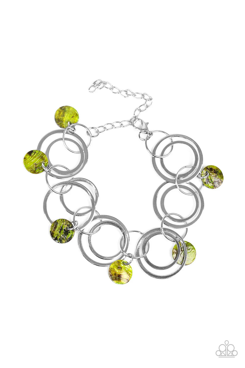 Total Shell Out - GREEN  Bracelet