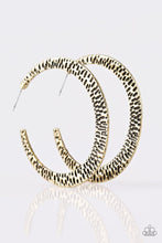 Load image into Gallery viewer, Beast Friends Forever - Brass Earrings
