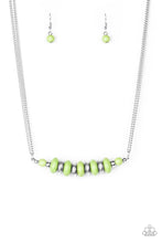 Load image into Gallery viewer, On Mountain Time - Green Necklace
