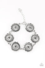 Load image into Gallery viewer, Funky Flower Child - Silver Bracelet
