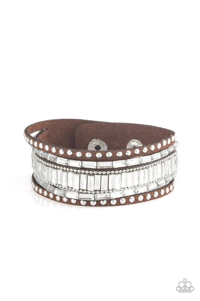 Rock Star Rocker -BROWN BRACELET