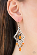 Load image into Gallery viewer, Southern Sunset   -orange earring
