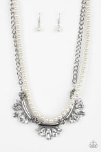 Load image into Gallery viewer, Bow To The Queen -White Necklace
