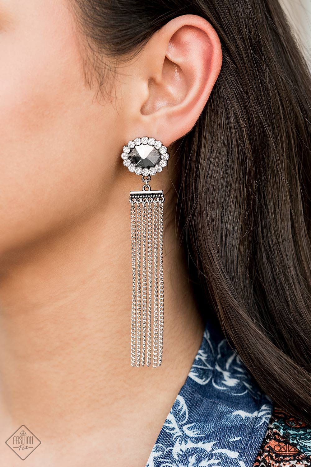 Tassel THROWBACK-SILVER  EARRINGS