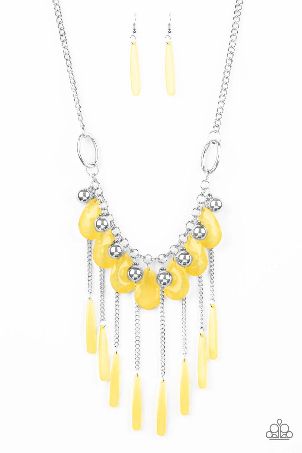 Roaring Riviera - YELLOW Necklace