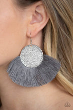 Load image into Gallery viewer, FOXTROT FRINGE - SILVER EARRING
