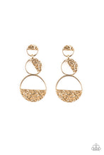 Load image into Gallery viewer, Tribal Trifecta - Gold Earrings
